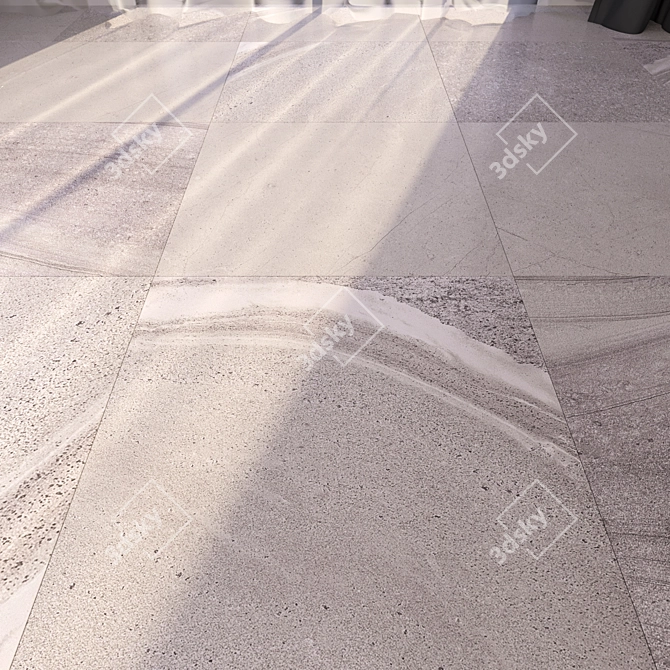 HD Marble Floor Textures 3D model image 1