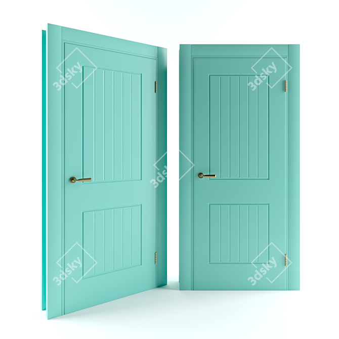 "Allora" Interroom Door by RuLes - Stylish and Elegant 3D model image 1