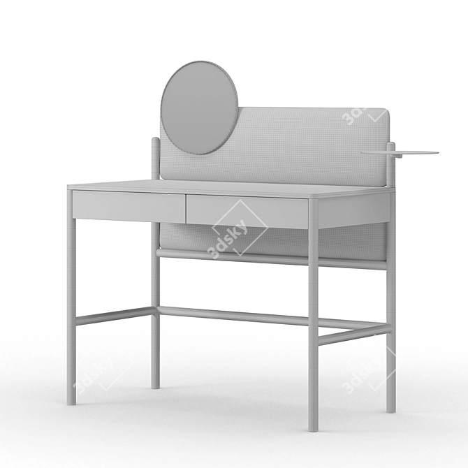 Bolzan Flag Makeup Table 3D model image 3