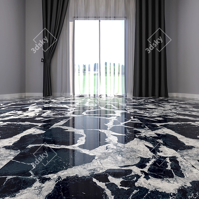 High Definition Marble Floor 3D model image 2