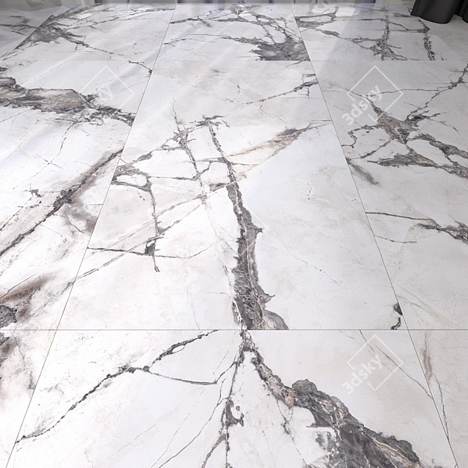 HD Marble Textured Floors 3D model image 3