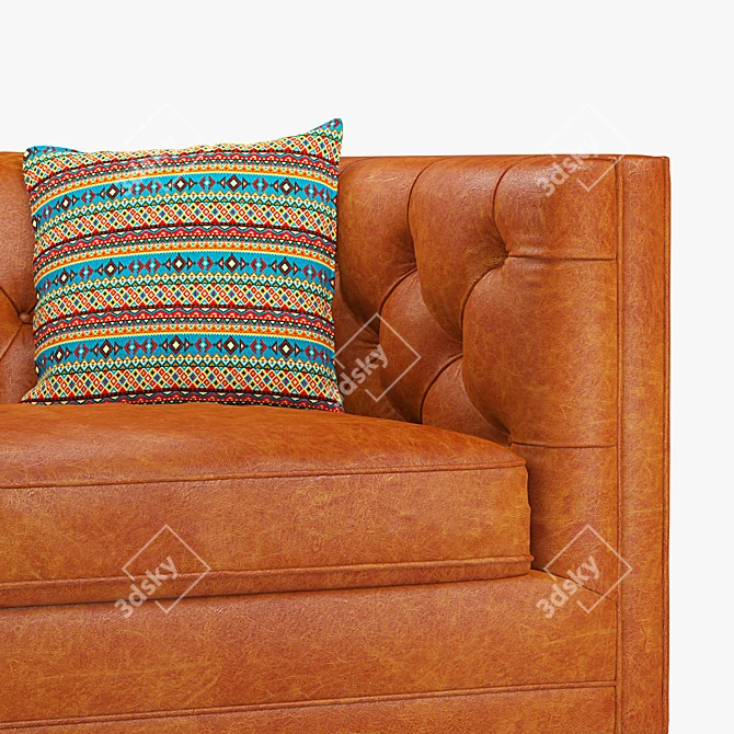 Title: Elegant Anderson Ethan Allen Sofa 3D model image 2