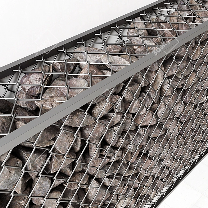 Gabion Rock Stones 3D Models 3D model image 2