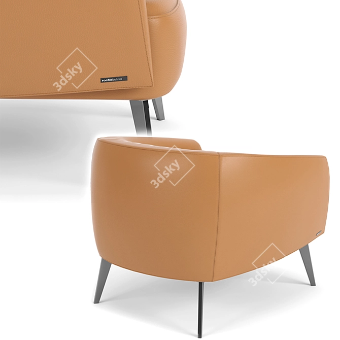 Classic Comfort Armchair | W. 70 x H. 68 x D. 89 cm 3D model image 2