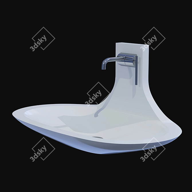 Maori Cerasa Sink 3D model image 2