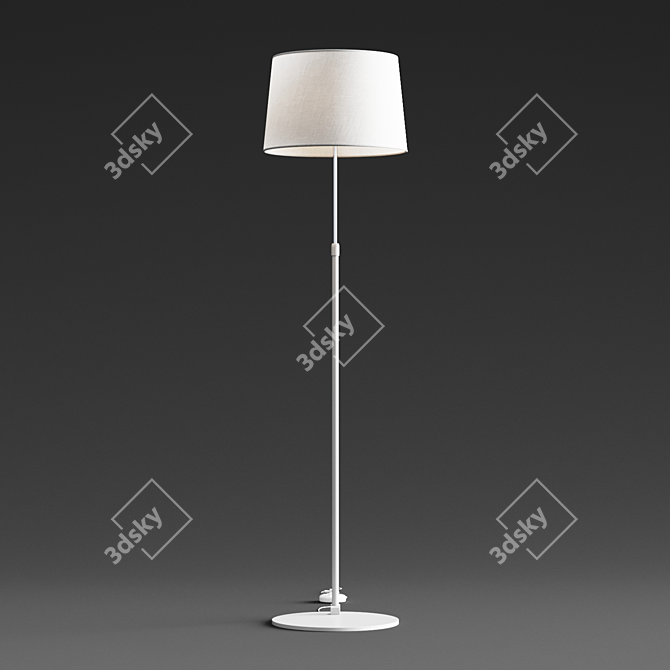 Modern Elegance Floor Lamp 3D model image 3