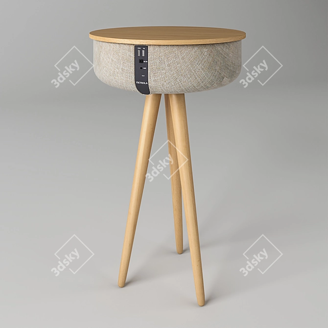 Victrola i-star Bluetooth Speaker Table 3D model image 1