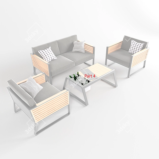 Higold NY Outdoor Set 3D model image 3