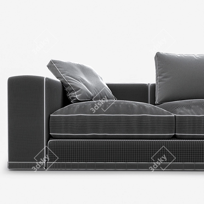 West Minotti Sofa: Unmatched Style 3D model image 3