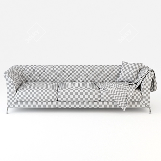 Natuzzi LA SCALA Sofa Set 3D model image 3