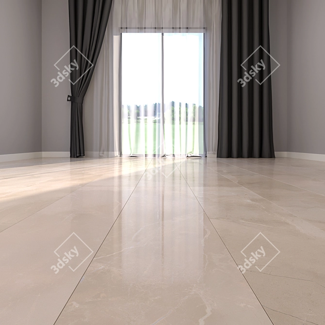 Luxurious Marble Flooring Collection 3D model image 2