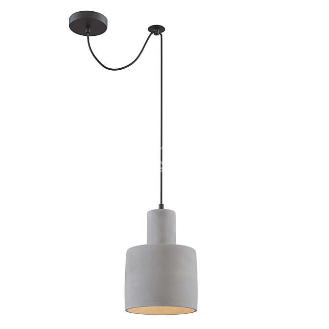 Broni Pendant Lamp: Maytoni Loft Collection 3D model image 1