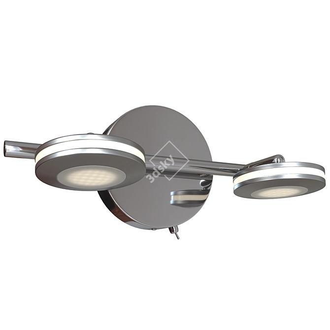 Eurosvet LED Spot Round 20002/2 - Stylish Techno Design 3D model image 1