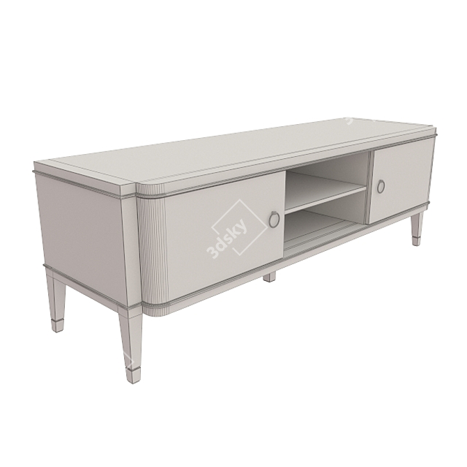 Fratelli Barri Modena TV Stand 3D model image 2