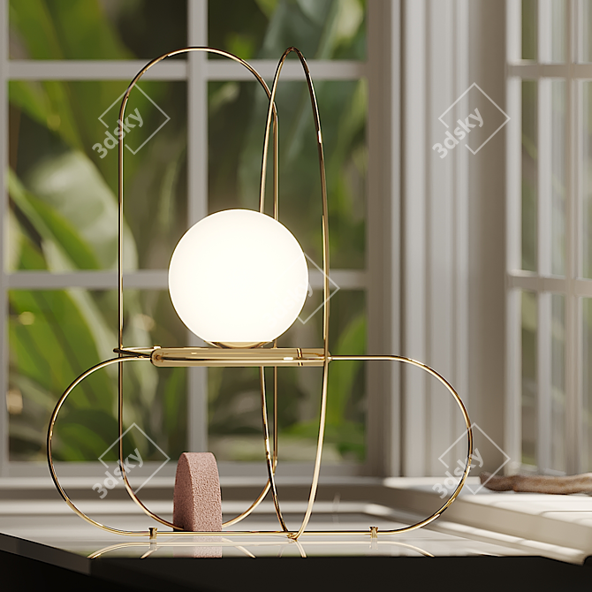 SETAREH - Fontana Arte Table Lamp 3D model image 2