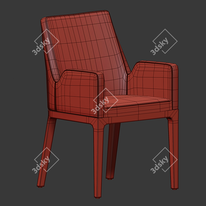 Elegant Bruno Moinard Vernon 3D model image 2