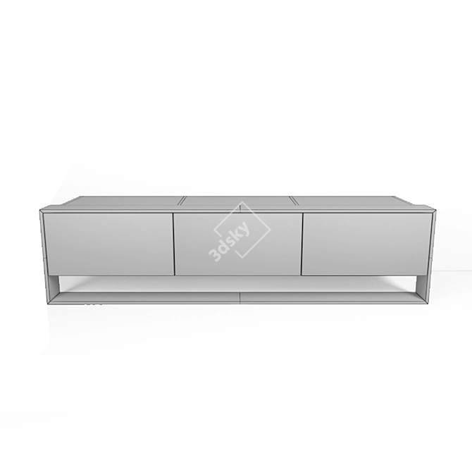 Tumba_ARST01: Stylish Stand for Maximum Organization 3D model image 2