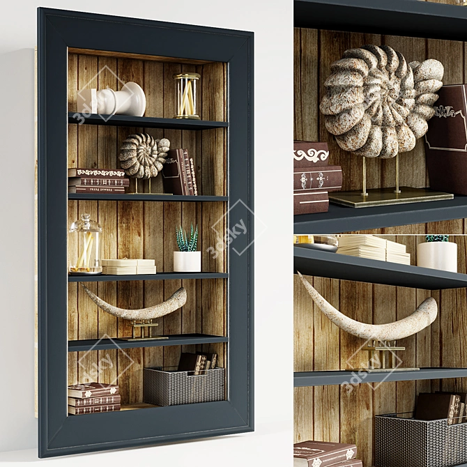 Dialma Brown DB004892 Shelf 3D model image 1