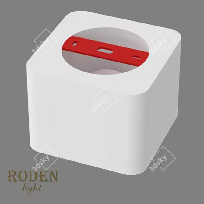 RODEN-light RD-252 AR-111 Surface Mount Gypsum Lamp 3D model image 3