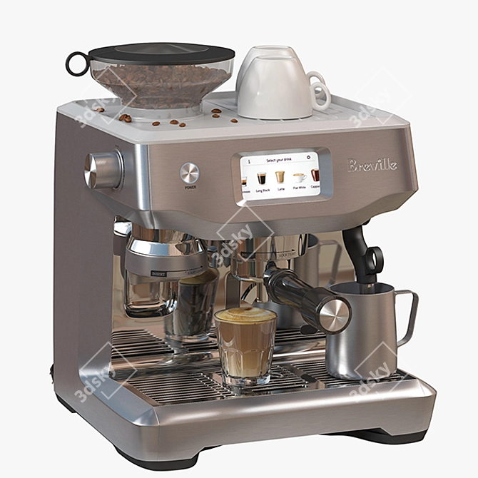 Ultimate Barista Experience: Breville Oracle Touch 3D model image 1