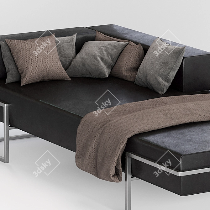 Sleek Modern Rossin Orizzonte 3D model image 2