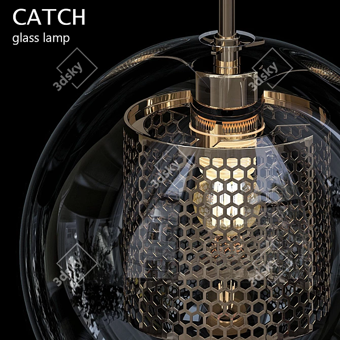 Fire Design Lamps: Catch-2013, V-Ray, 3Ds Max 3D model image 2