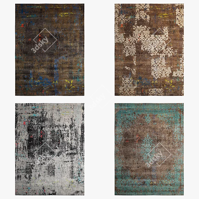 Artwork 8 Rugs: Vibrant Designs for Modern Interiors 3D model image 2