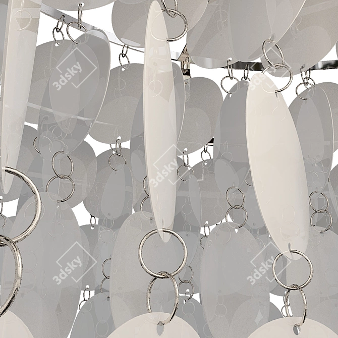 Modern Fun Chandelier 3D model image 3