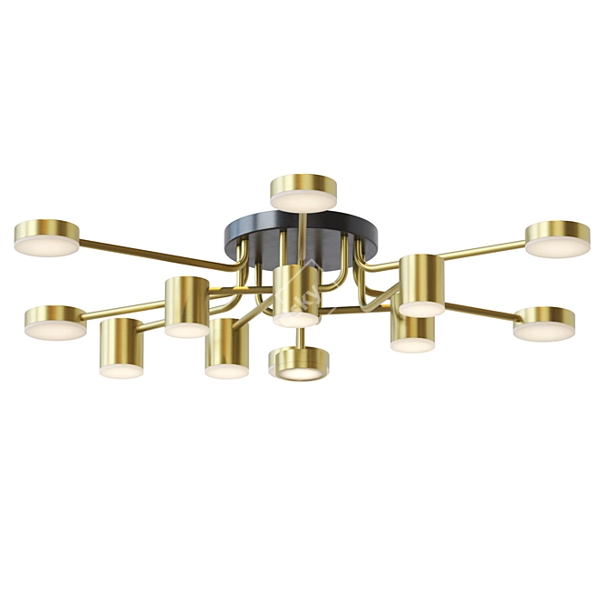  LED Ceiling Chandelier | Lampatron May 13 3D model image 1