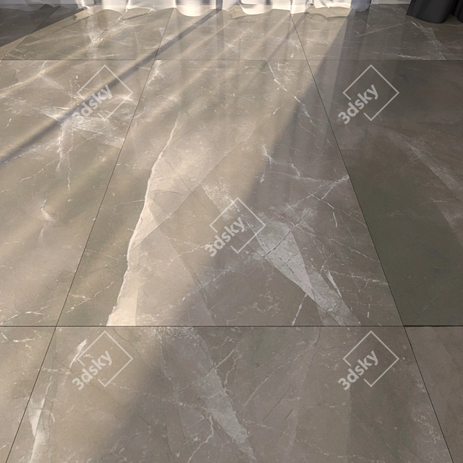 Luxurious Marble Floor Collection 3D model image 1