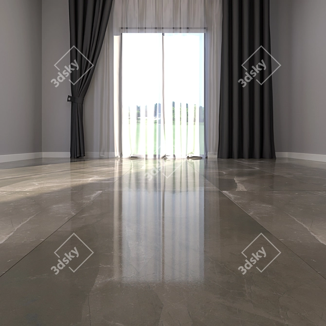 Luxurious Marble Floor Collection 3D model image 2