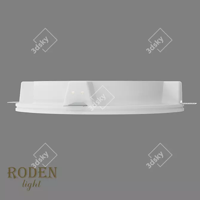 RODEN-light RD-260: Surface Mounted Gypsum LED Lamp 3D model image 3