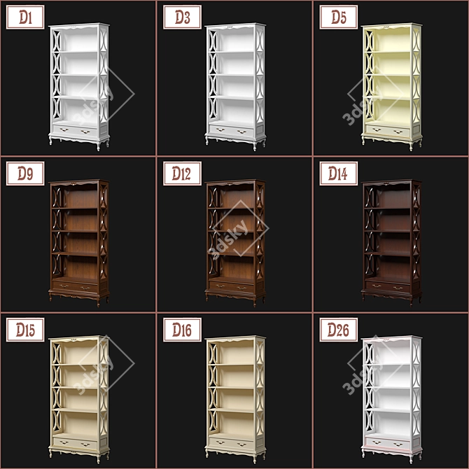 Ravanti OM Rack - Stylish Storage Solution 3D model image 3