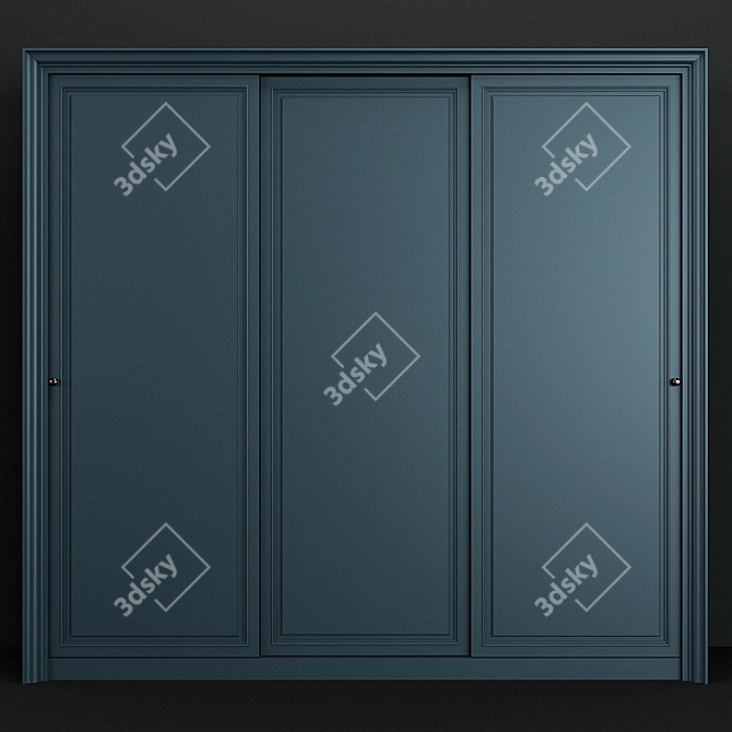 Modern Storage Cabinet 2022 3D model image 1