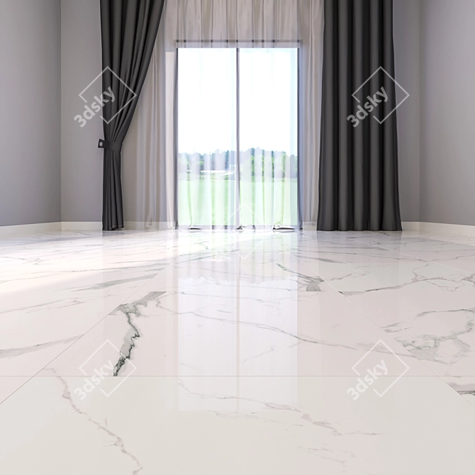 Luxury Marble Floor Collection 3D model image 2