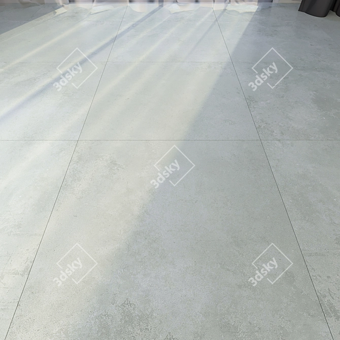 Multisub Marble Floor: HD Textures for 3ds Max & Fbx 3D model image 1