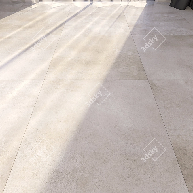 Multi-Texture Marble Floor: HD Textures, Corona+Vray Materials 3D model image 1