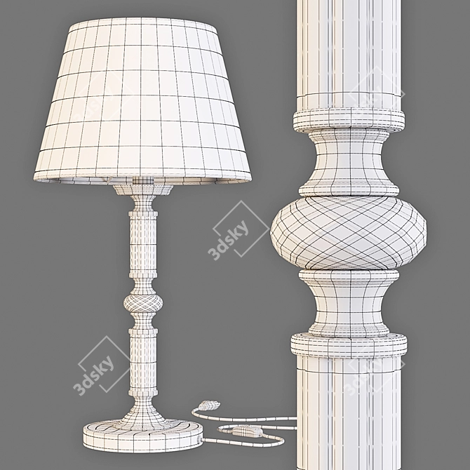 Maytoni Riverside Table Lamp 3D model image 2