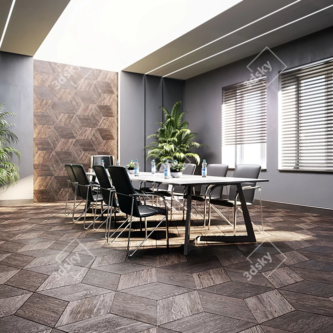 Wildwood Cube Parquet 3D model image 3