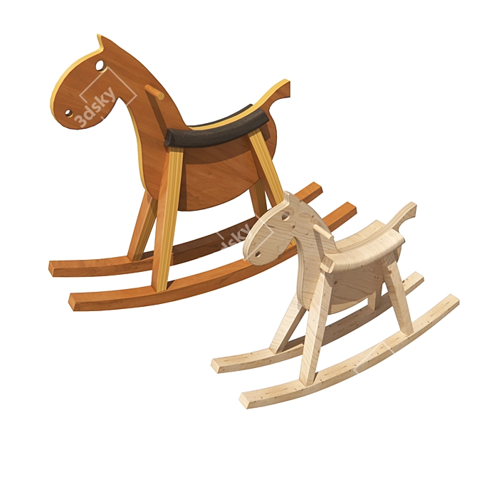 Elegant Equine Designer Horse 3D model image 1