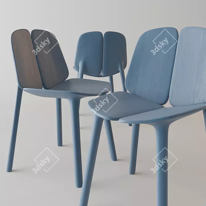 Modern Mattiazzi Osso Chairs 3D model image 2
