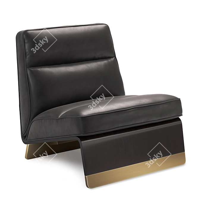 Baxter Greta Chair: 3D Model, Quality Unwrapped 3D model image 1