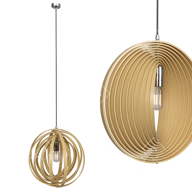 Disco Pendant Lamp: Ideal Lux! 3D model image 1