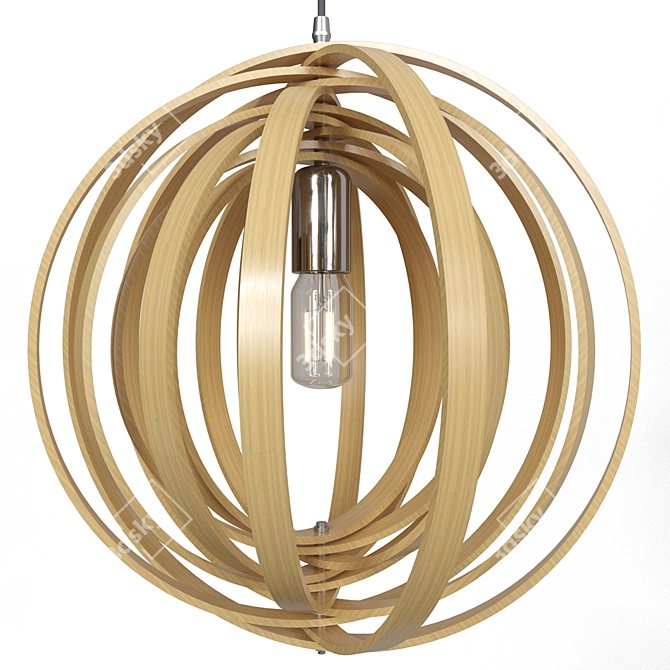 Disco Pendant Lamp: Ideal Lux! 3D model image 2
