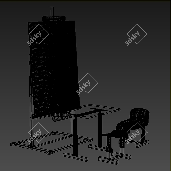 Big-Game Design: Little Big Chair & Table 3D model image 3