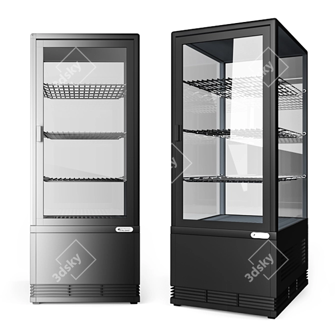 Frosty Refrigerated Display Case 3D model image 1