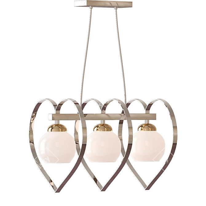 Eternal Elegance Chandelier 3D model image 1