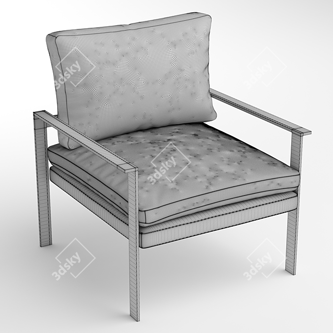 Modern Alivar Lyn Armchair | Elegant Design 3D model image 3