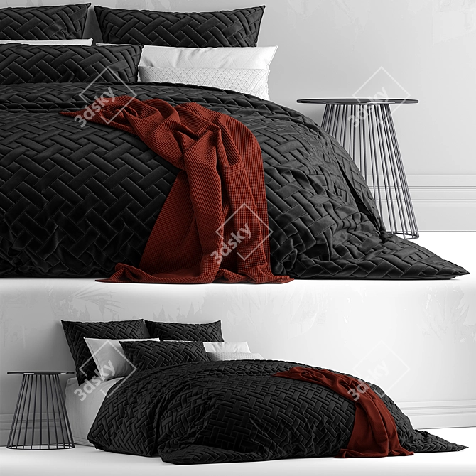  Adairs Australia Bed: Unparalleled Comfort 3D model image 1