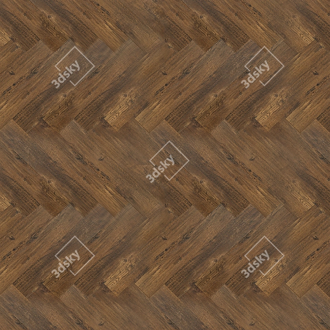 Vinilam Paris Oak Parquet 3D model image 2